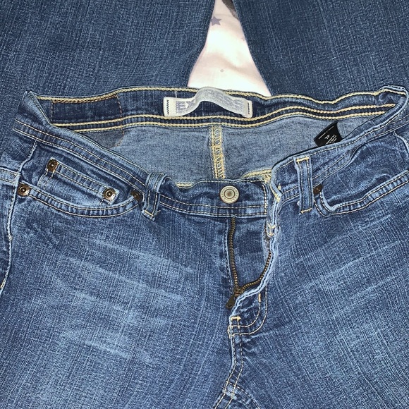 Express Jeans Cetine Size 4L bootcut/ flared - Picture 3 of 7